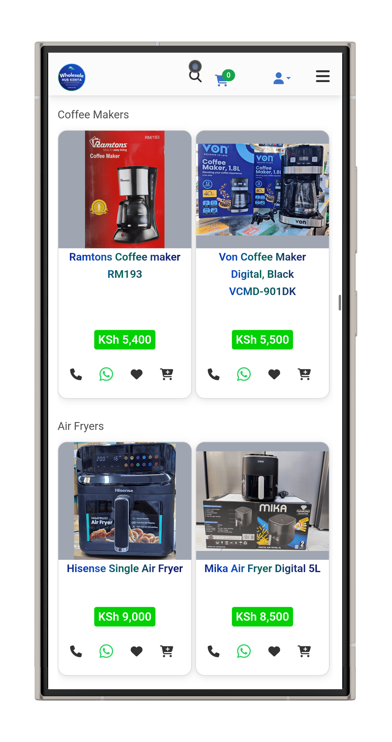 Live Demo Destine Kenya Ecommerce solution