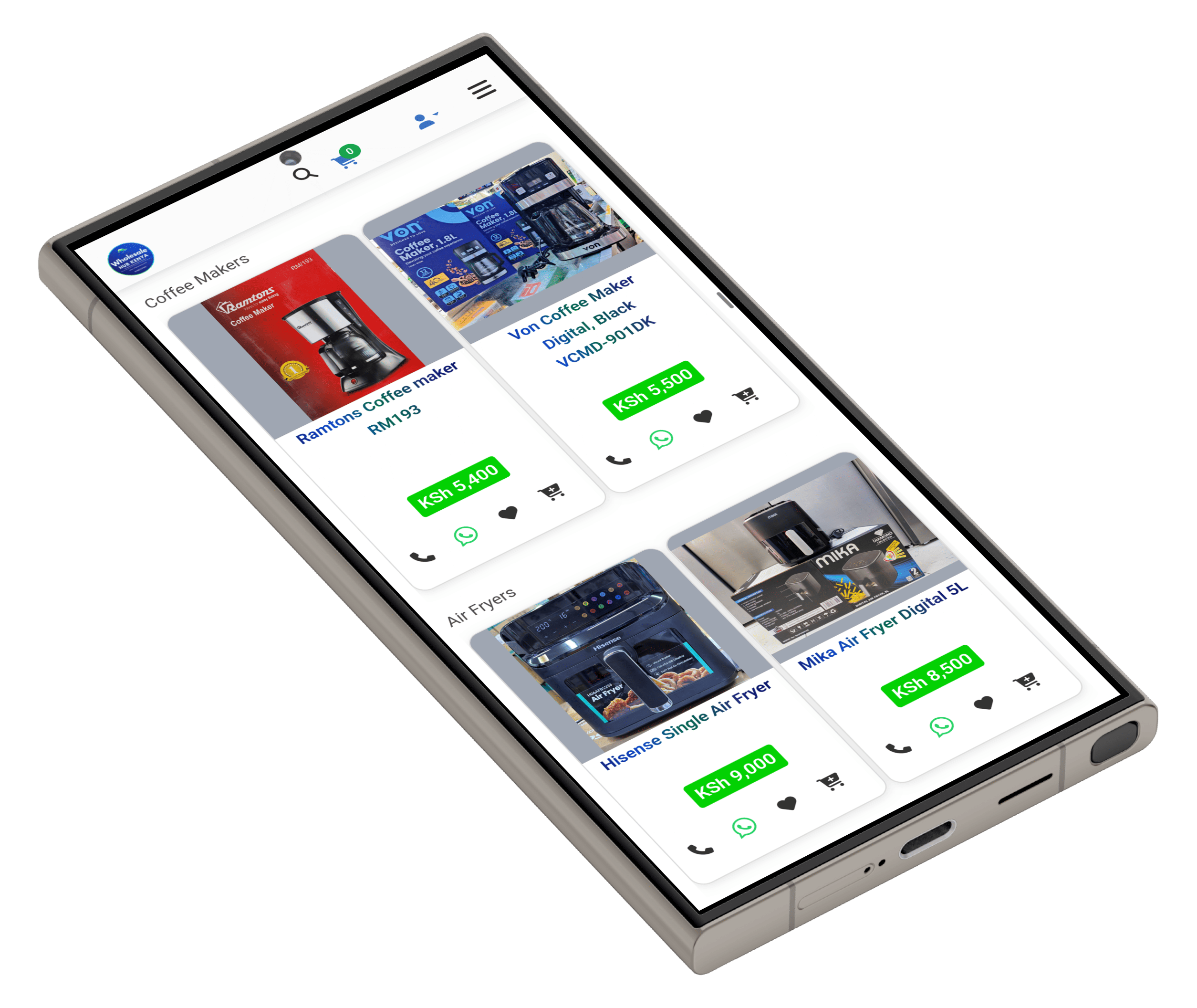 Live Demo Destine Kenya Ecommerce solution